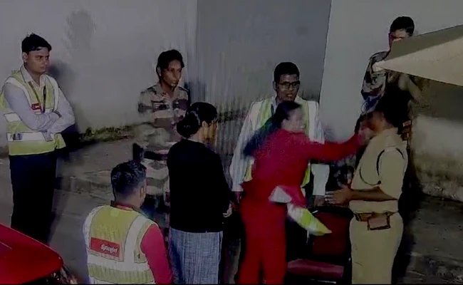 On Camera, SpiceJet Employee Slaps CISF Jawan At Jaipur Airport, Arrested