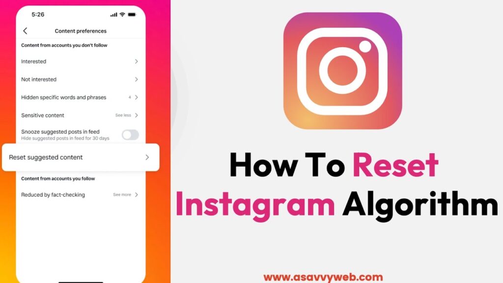 New Update : You Can Finally Reset Your Instagram Algorithm