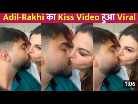 Rakhi sawant kissing adil khan leaked video