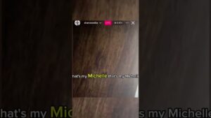 Shannon sharpe michelle tape live video Instagram