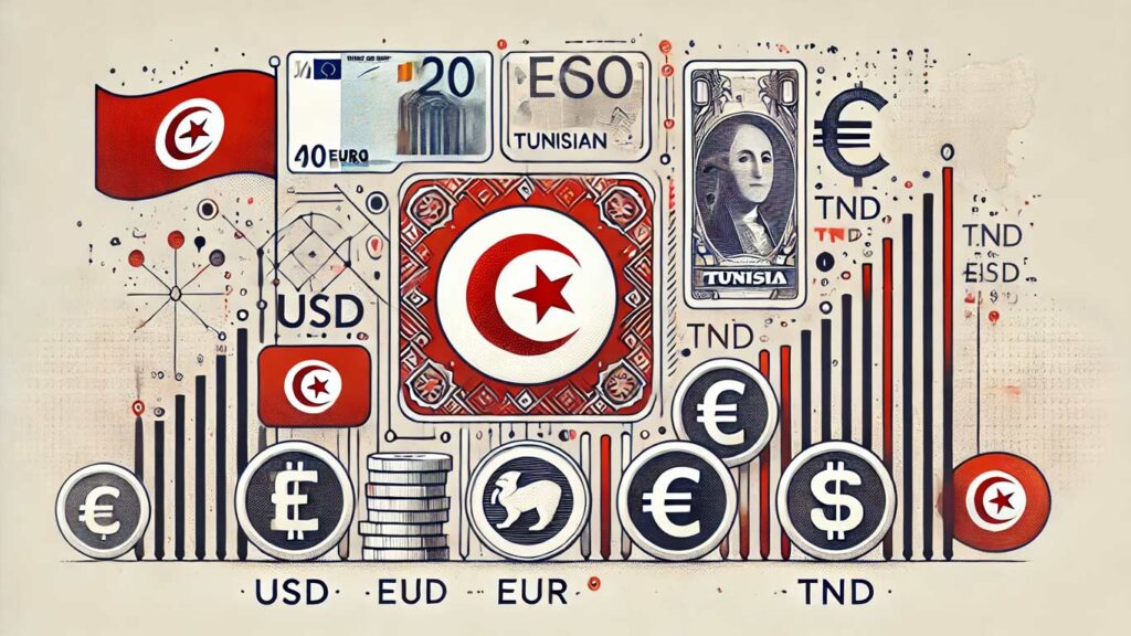 Taux de change des devises en Dinar Tunisien au 21/11/2024