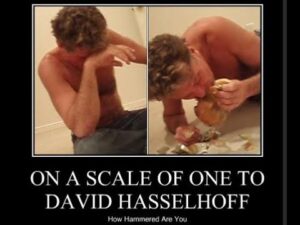 david hasselhoff drunk video