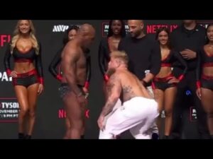 mike tyson slaps jake paul full video