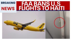 spirit airlines flight gunfire haiti