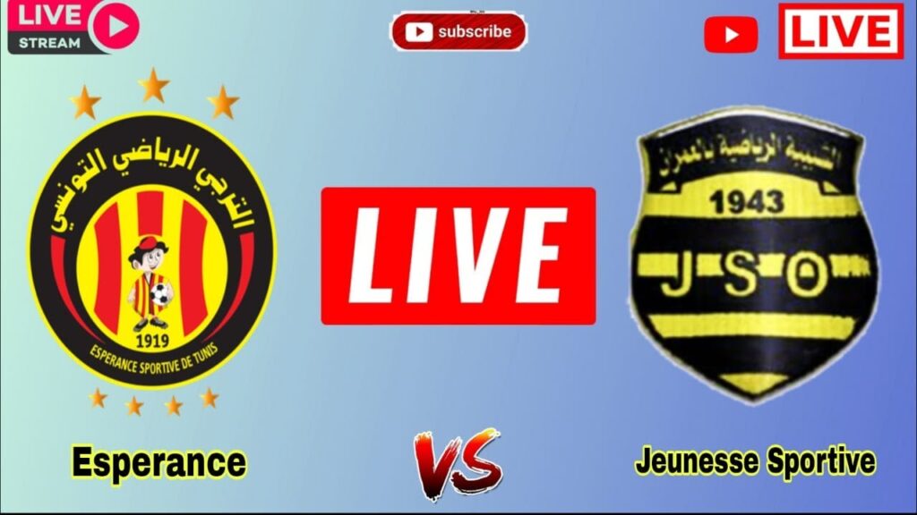 Espérance vs JS Omran en DIRECT